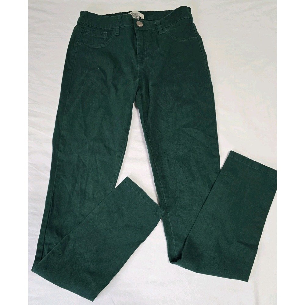 Refuge Women's Size 2 Jeans Green Skinny Stretch Tight Leggings